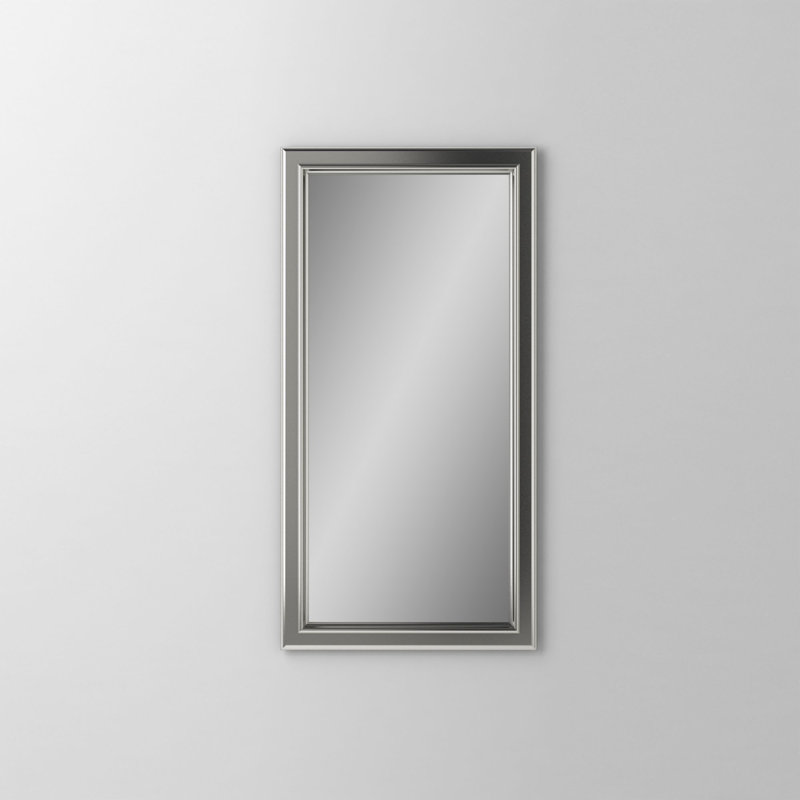 Miroir de salle de bain Main Line, 40 po x 24 po, Chrome