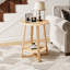 Tray Top Cross Legs End Table