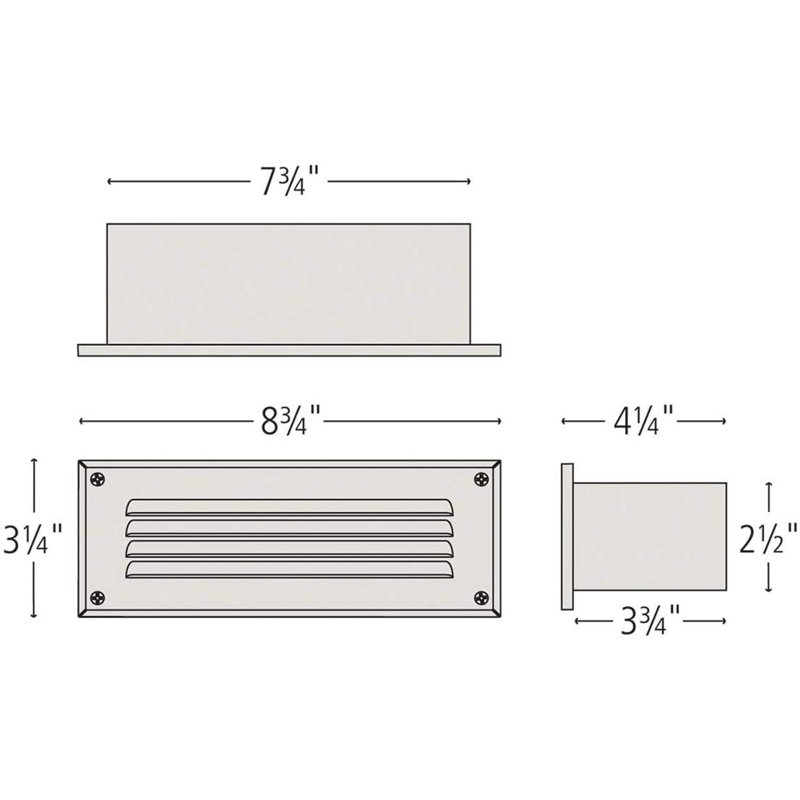 Hardy Island Brown Low Voltage Deck Light