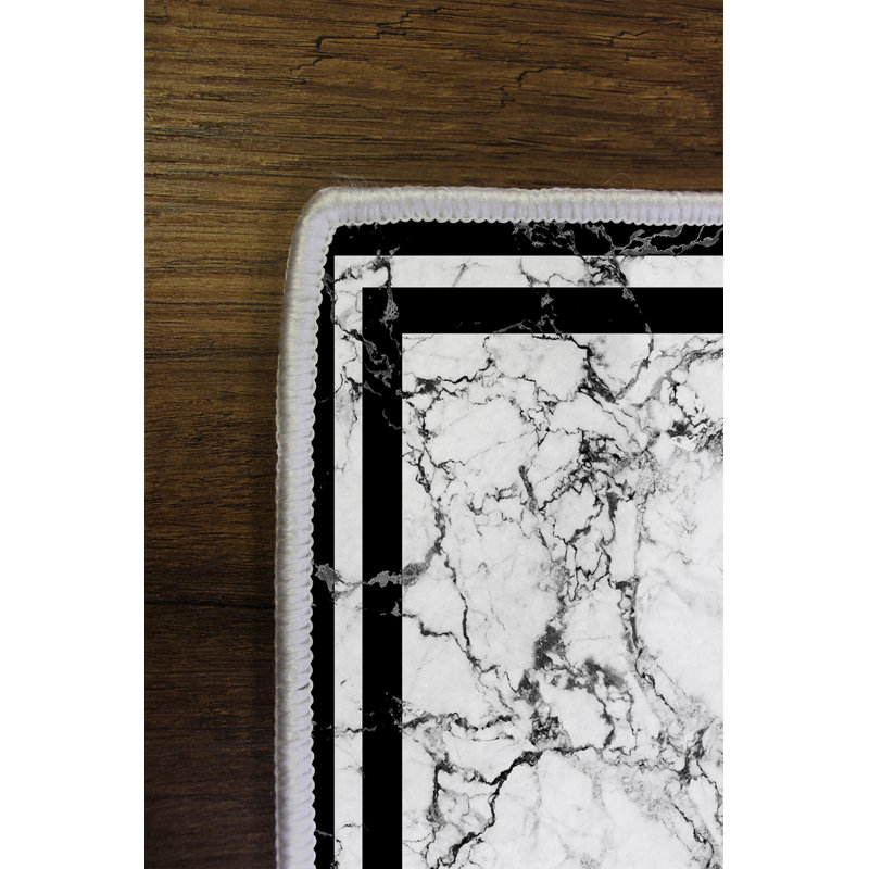 Durable Polyester Area Rug, 23.6 x 39.4 inches | 100% Antibacterial, Eco-Friendly, Non-Slip PVC Dot Underside | Machine Washable, Digital Print Design | Perfect for Living Room, Bedroom, or Office Décor