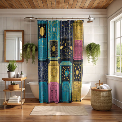 Night Sky Secret - Premium Shower Curtain