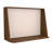 41" Brown Wall Mounted Floating Desk-757644720