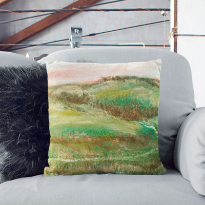 Landscape Square Throw Cushion