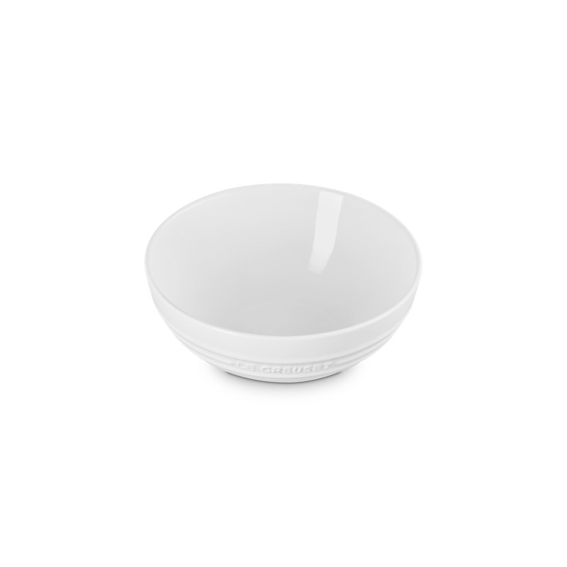 Le Creuset Stoneware Multi Bowl, 3.1 Qt. - Cerise, White
