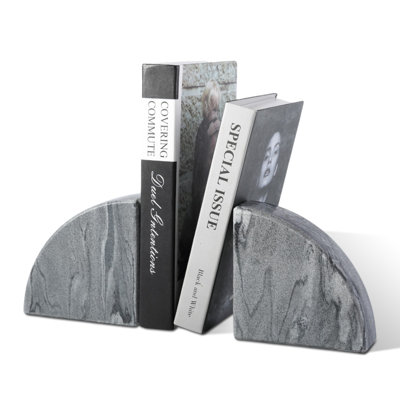 Marble Bookends (Set of 2)
