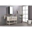 Armoire de rangement de salle de bain murale 18 x 36 - Noir mat, aluminium, verre transparent, miroir spacieux