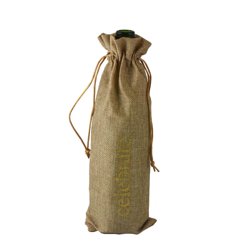 Ensemble-cadeau de sac et bouteille de vin Shenna Celebrate