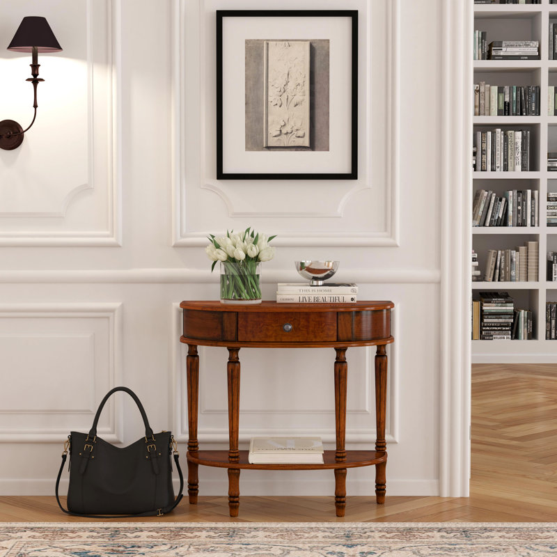 Console 43,3 po Alleena, Cerisier clair