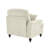 Sofa LSF Chenille W/1 Pillow -Beige White-302198813