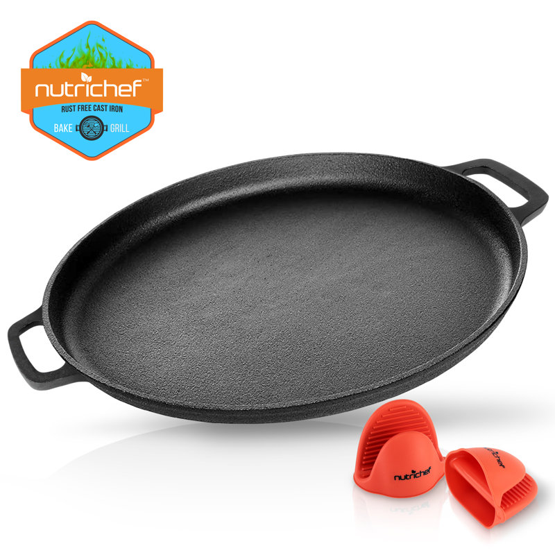 NutriChef Non-Stick Cast Iron Baking Sheet