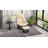 Faux Leather Massage Chair with Ottoman-291375388