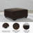 Firescrest Oversized Accent Ottoman
