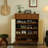 Solid Ash Wood Hallway Cabinet