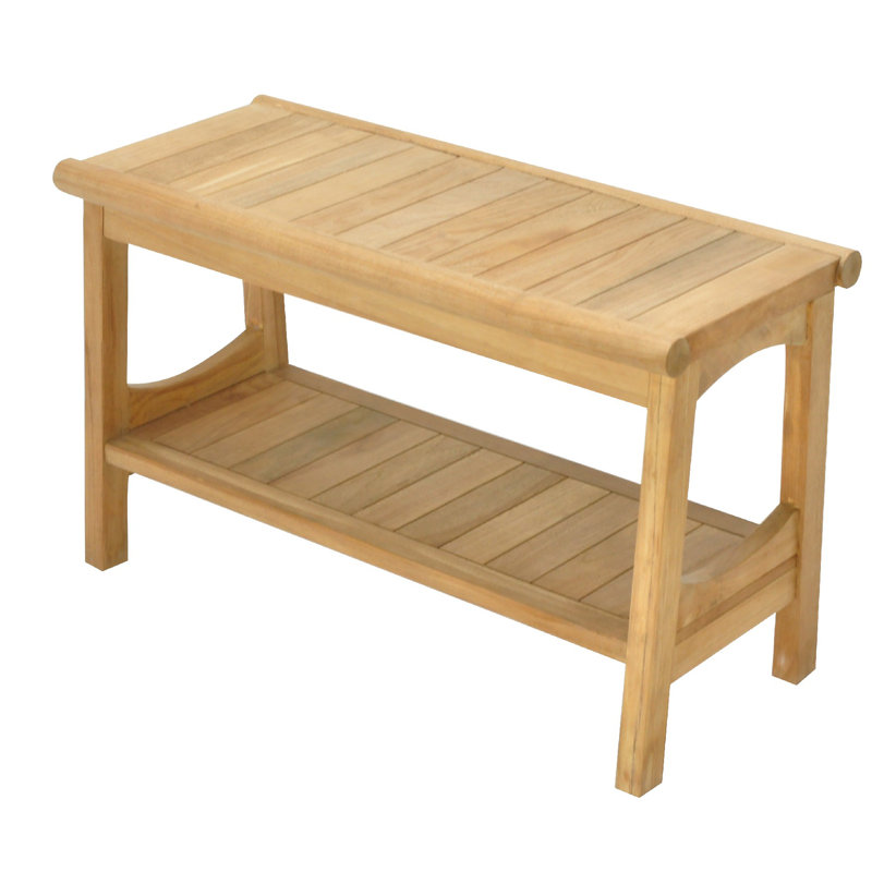 Banc de douche l 30" teck Whittington