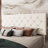 Full Size Modern Faux Leather Upholstered Platform Bed Frame, with Button Tufted Headboard, No Box Spring Needed-1173782137-1173782143