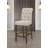 Alberica 5-Piece Solid Wood Dining Set with Upholstered Seats