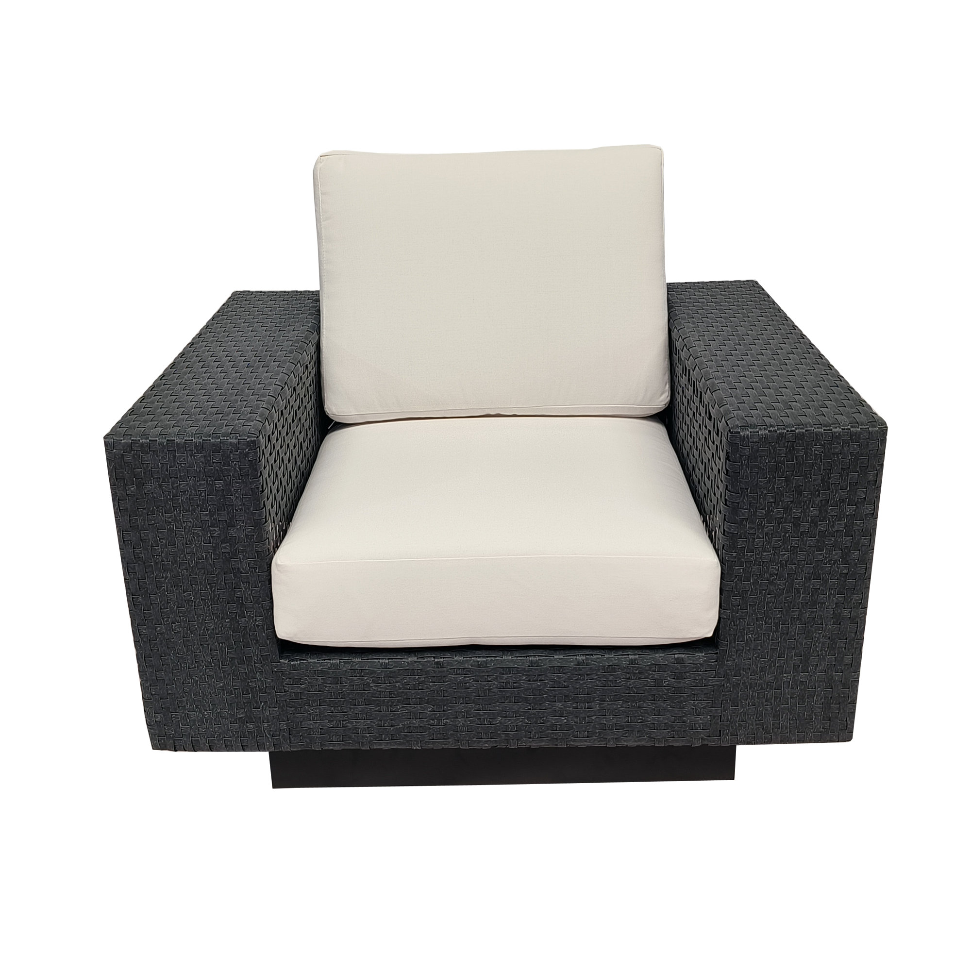 Aceline 4-Piece Outdoor Seating Group with Chairs and Sunbrella Cushions