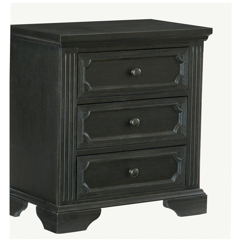 Table de chevet 3 tiroirs Traditional Design