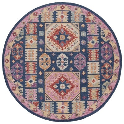 Ivanhoe Hand Tufted Wool Southwestern Rug