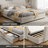 Chenille Upholstered Bed Frame With Storage, Comfortable Headboard And Solid Construction For Elegant Bedrooms-144270771-149188600