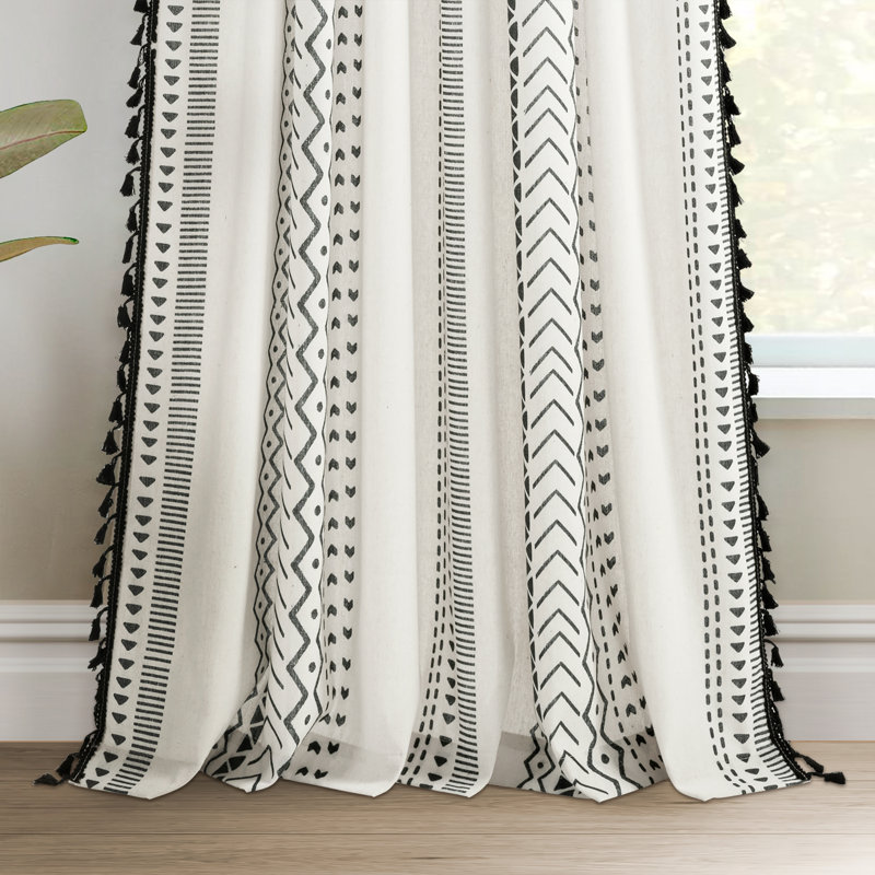 Paire de rideaux obscurcissant Lush Decor Hygge