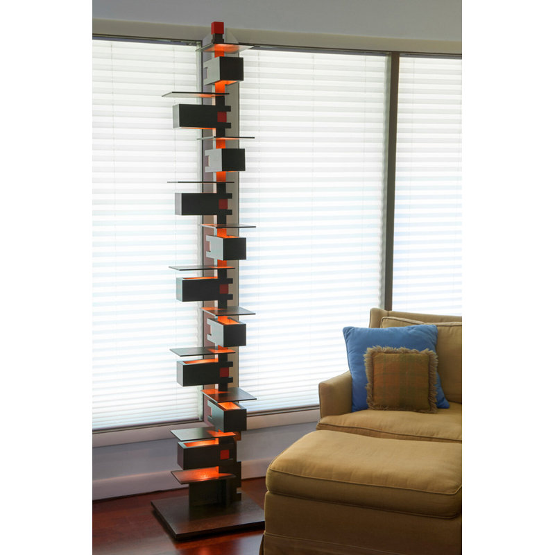 Taliesin Floor Lamp, Walnut
