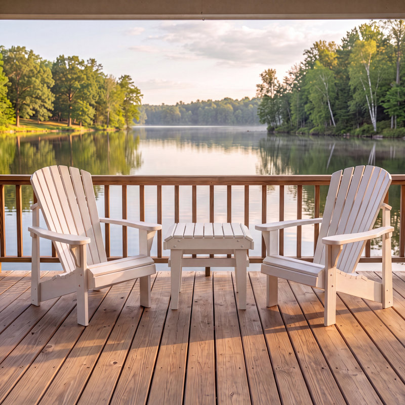 Table d'appoint Weathercraft Adirondack, bois massif de pin traité sous pression avec finition résistante aux intempéries, 15 options de couleurs Sherwin-Williams, entièrement assemblée, fabriquée aux États-Unis