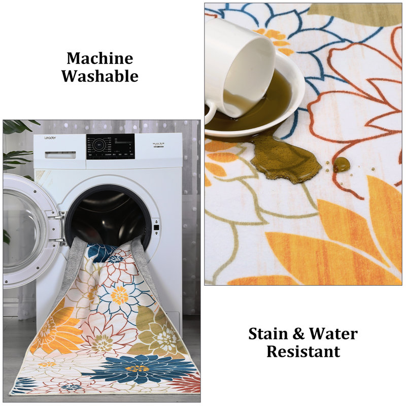 Tapis avec envers antidérapant Naglis, Tapis de couloir 2 pi x 6 pi