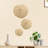 Set of 3 Modern and Luxury Abstract Gold Metal Wall Decor