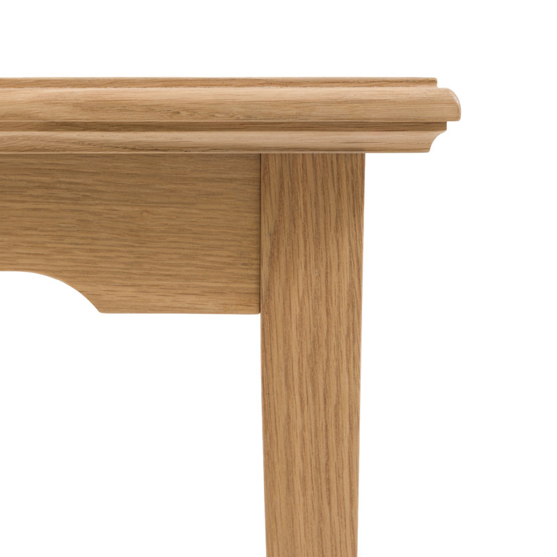 Extendable Solid Wood Top Dining Table