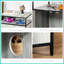 Grey Cat Litter Box Enclosure - Hide And Maintain A Clean Home With Storage Wooden Stand, Grey. Box. Multi-purpose.