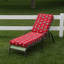 Coussin de salon méridienne intérieur/extérieur alabama NCAA