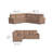 Windsor 5 Seat Sectional With Console-120432222