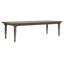Table de salle à manger à pieds extensible avec 4 chaises d'appoint et une desserte-135767716