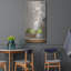 «Rustic Elegance 1 C» par Julia Purinton, art mural en métal, 24 po x 48 po