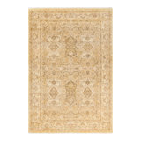 Classic One-of-a-Kind 6' 1" X 9' 0" Hand Knotted Area Rug