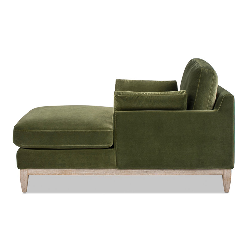 Chaise longue Pasadena, Vert olive