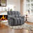 42.91" Wide Chenille Upholstered Power Lift Assist Recliner With 8-Point Massage, Lumbar Heat, USB & Type-C Charging(Set Of 2)-459697908