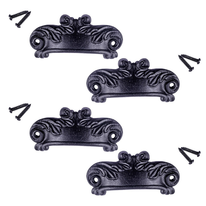 Cabinet Center to Center or Drawer Iron 3 1/4" Center to Center Bin Pull