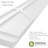 True Fit PVC Shaker Fixed Mount Shutters-70767747-70767748-70767755