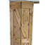 Unfinished Wood Panel Bi-Fold Barn Door with Folding Installation Hardware-125120051-125120052-125120055