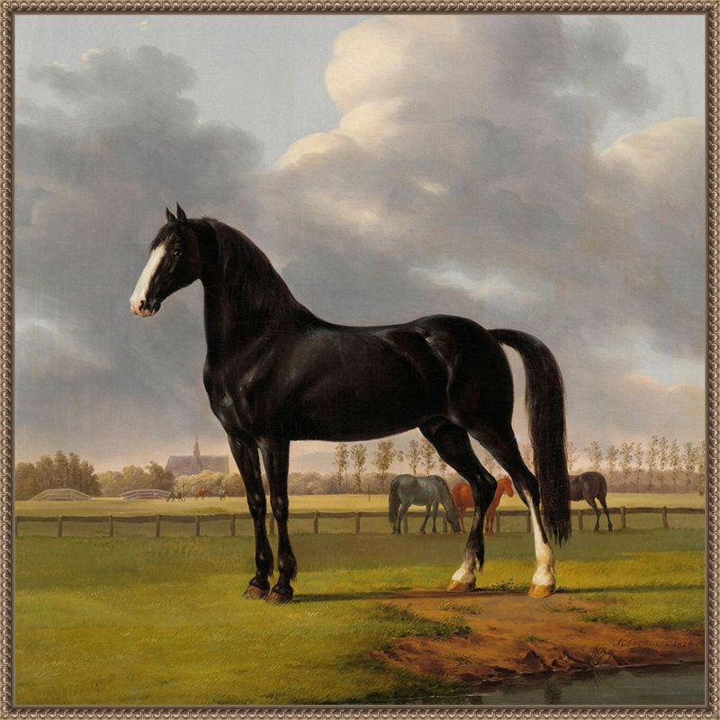 «The Fast One, 1828» par Anthony Oberman, reproduction d'art sur toile encadrée, H 30 po x l 30 po