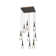 Luminaire suspendu Raindrop Cluster Teardrop