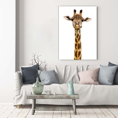 Giraffe - Wrapped Canvas Print