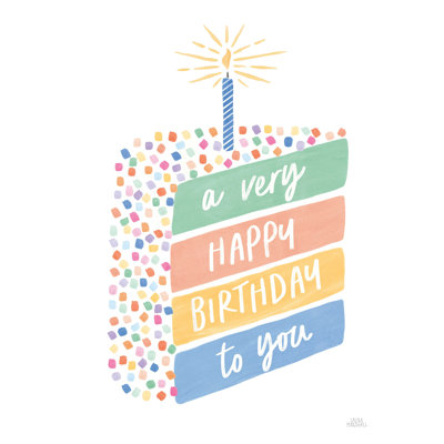 Fonzo " Birthday Wishes I " Print