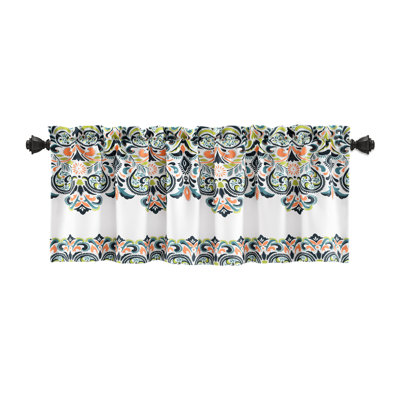 Damask Tailored Window Pelmet