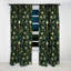 Motif botanique vert forêt I - Rideau bohémien - Velours obscurcissant - 1 panneau-107575550