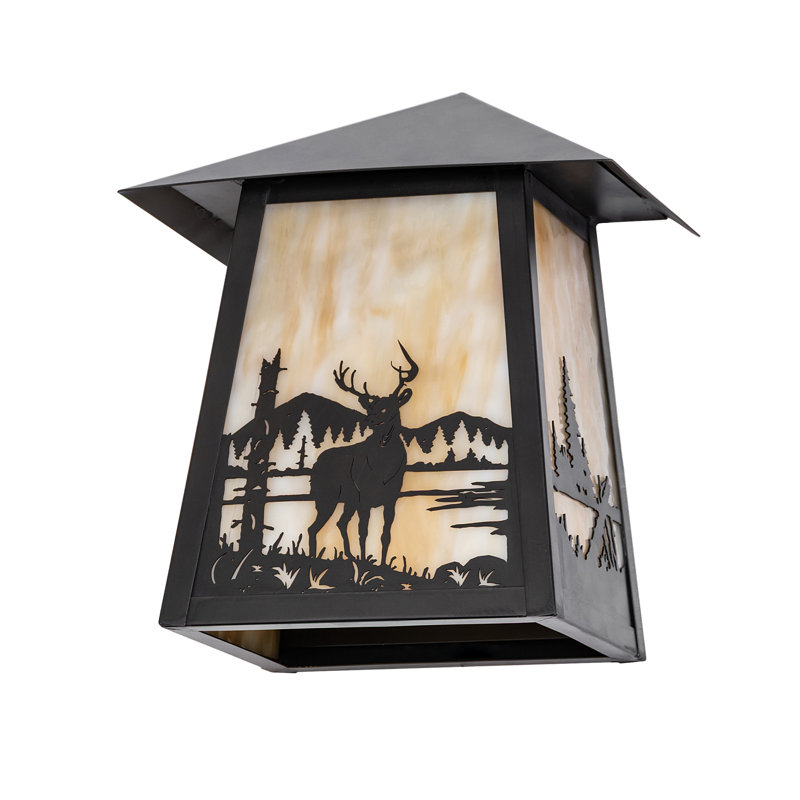 1 - Light Flush Mounted Sconce