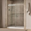 Levity Plus Less Sliding Shower Door, 77-9/16 In. H X 56-5/8 - 59-5/8 In. W, With 5/16 In.-Thick Crystal Clear Glass