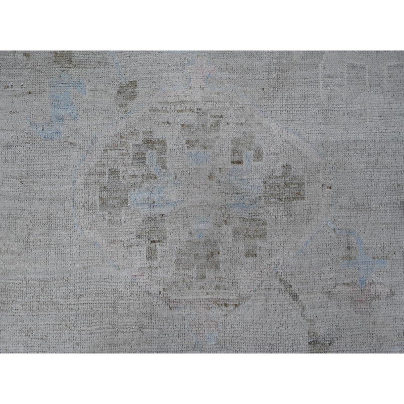 Tapis oriental très grand en laine 13 pi 10 po x 19 pi 5 po Angora Oushak 475944C99032414F8E08FD3DCE69E151
